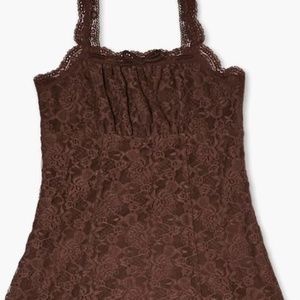 Lace Cami Mini Dress